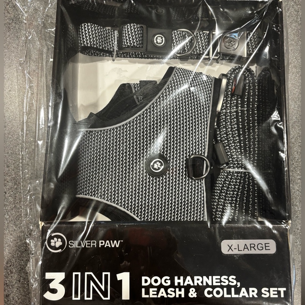 Harness leash & collar set